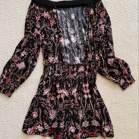 Free People Off the Shoulder Romper, XS - Picture 6 of 7